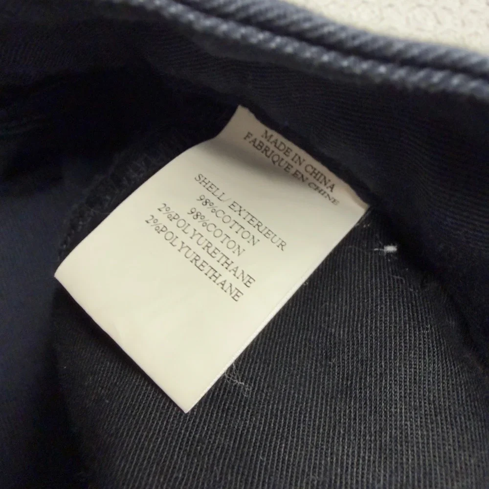 Theory Pants Mens 33x30 Cotton Blend Slim Fit Chino Preppy Office Casual